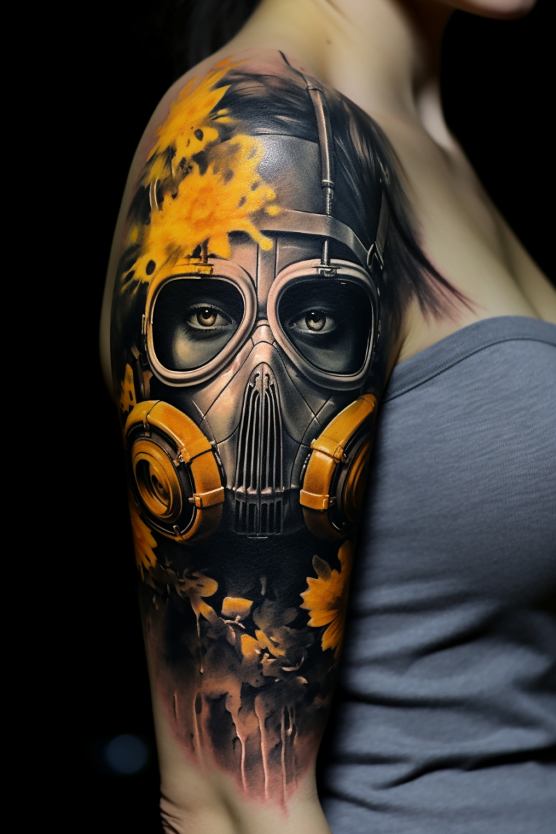 em999 gas mask tattoos with smoke black bedroom furniture sets 65a74c9c 18d1 416a a21a f13cbe99e98b