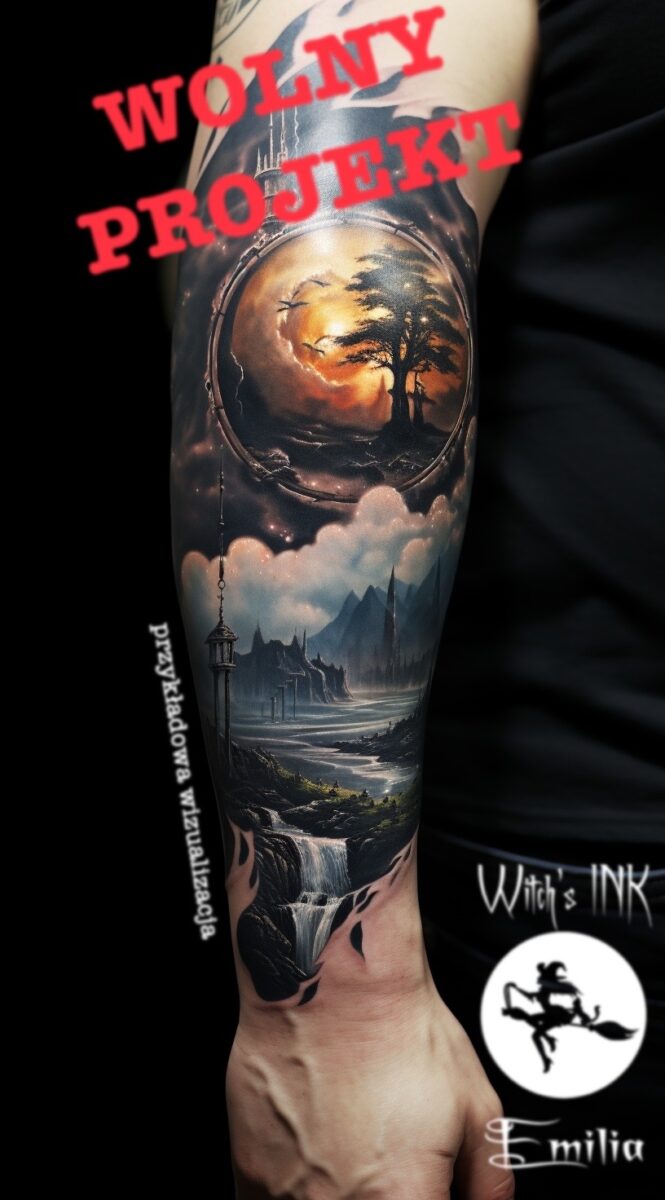 Projekt tatuażu fantasy(2)