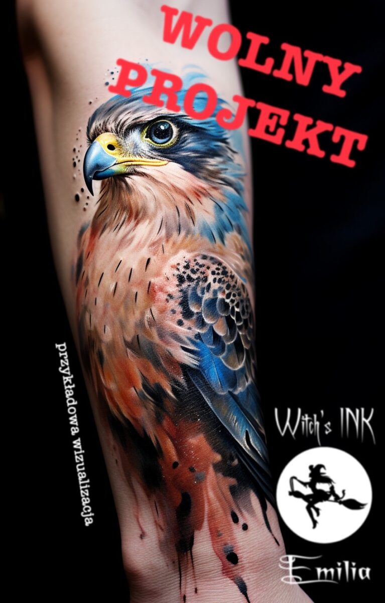 em999. Falcon aquarel elementsphotorealistic tattoo design orig 1e8a9df9 7792 4db9 9677 15bf245924b0