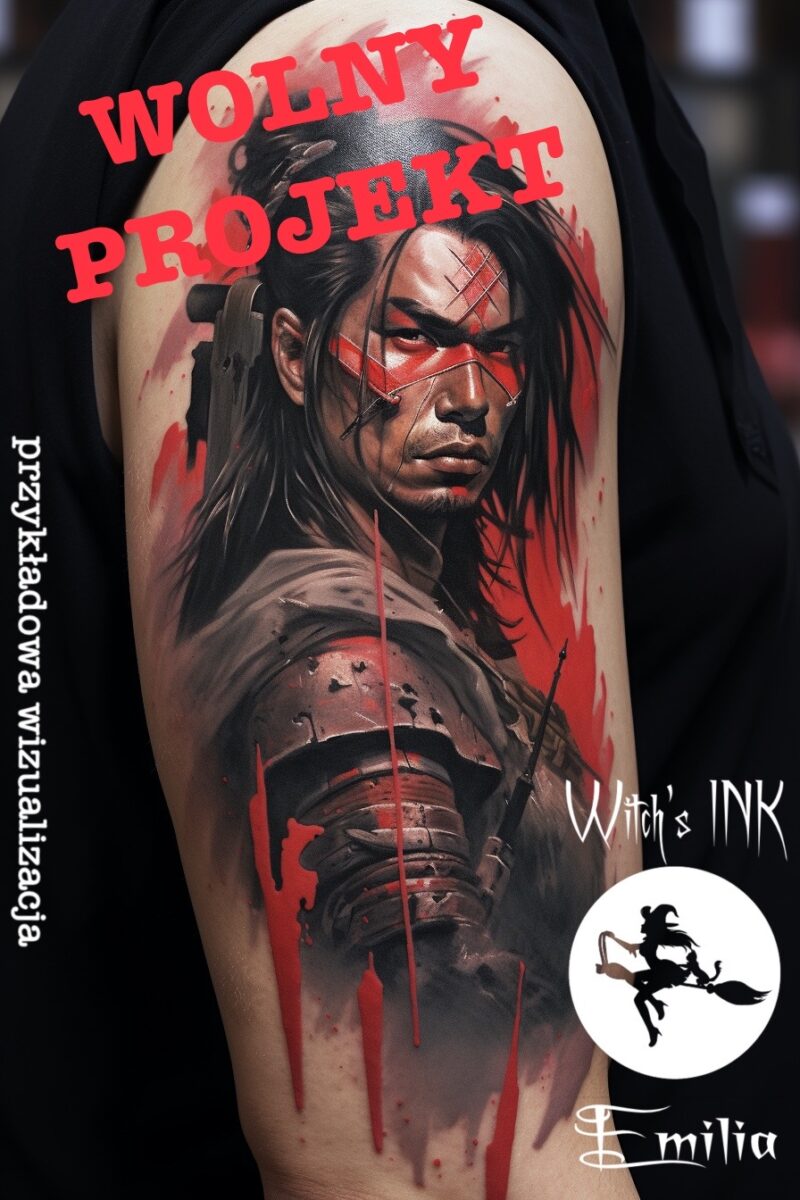 Projekt tatuażu wojownik(1)